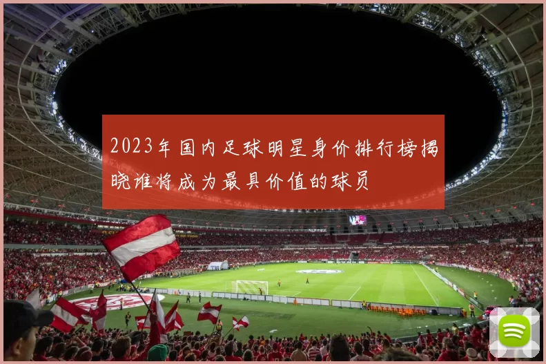 2023年国内足球明星身价排行榜揭晓谁将成为最具价值的球员