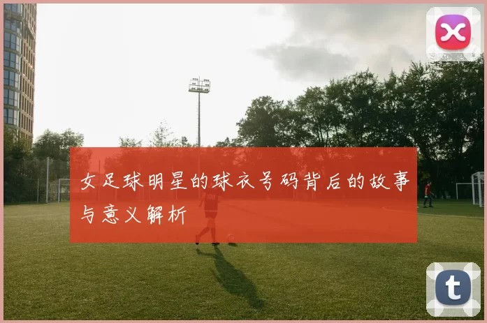 女足球明星的球衣号码背后的故事与意义解析