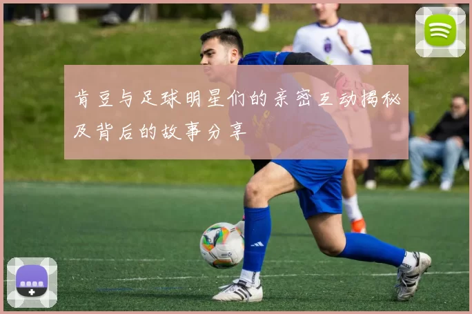 肯豆与足球明星们的亲密互动揭秘及背后的故事分享