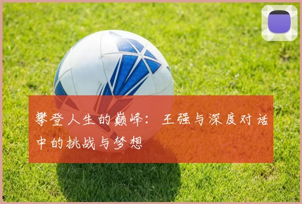 攀登人生的巅峰：王强与深度对话中的挑战与梦想